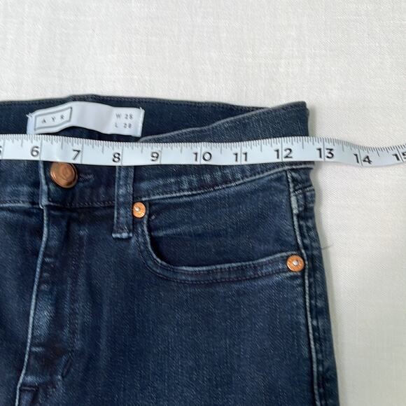 AYR Denim Jeans In Blues Size W 25 L 28 - Picture 5 of 8